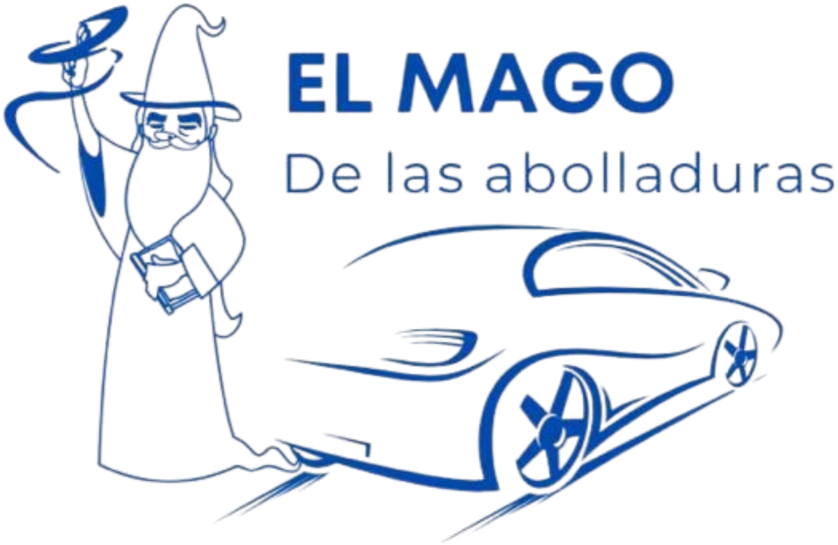 Logo de El Mago de las Abolladuras, cliente de Our Management